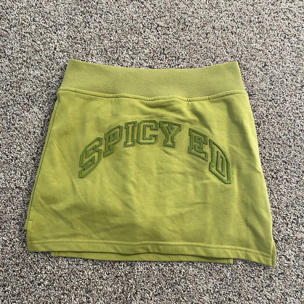 Aelfric Eden Skirt Womens Small Green Spicy Ed Tennis Skort‎ Athletic Stretch